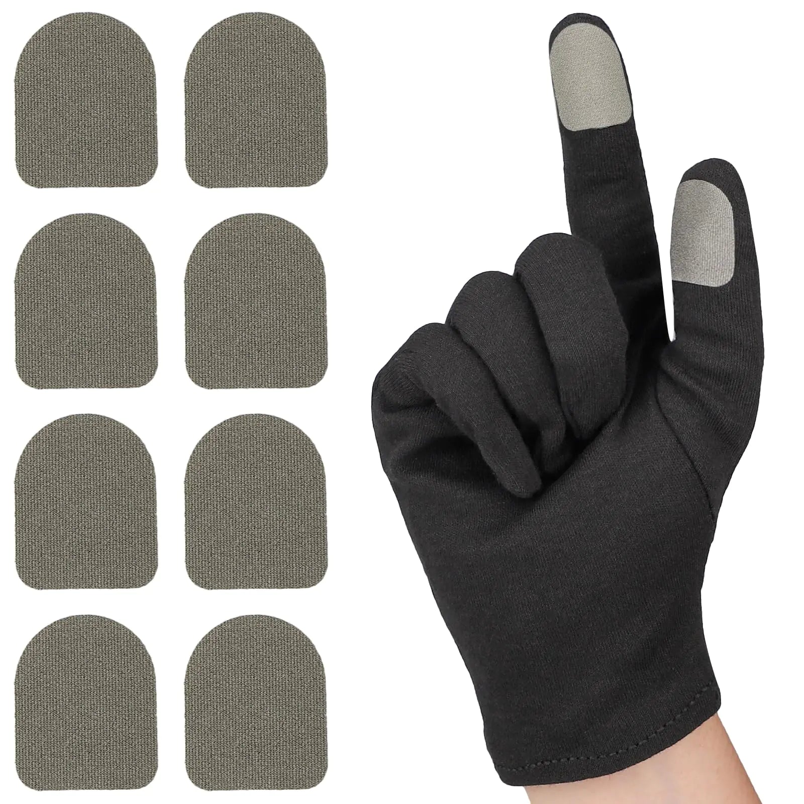 ENPOINT 10 Pack Anti-Sweat Mobile Gaming Finger Sleeves