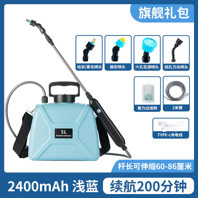 Electric Pressure Sprayer for Gardening and Disinfection
