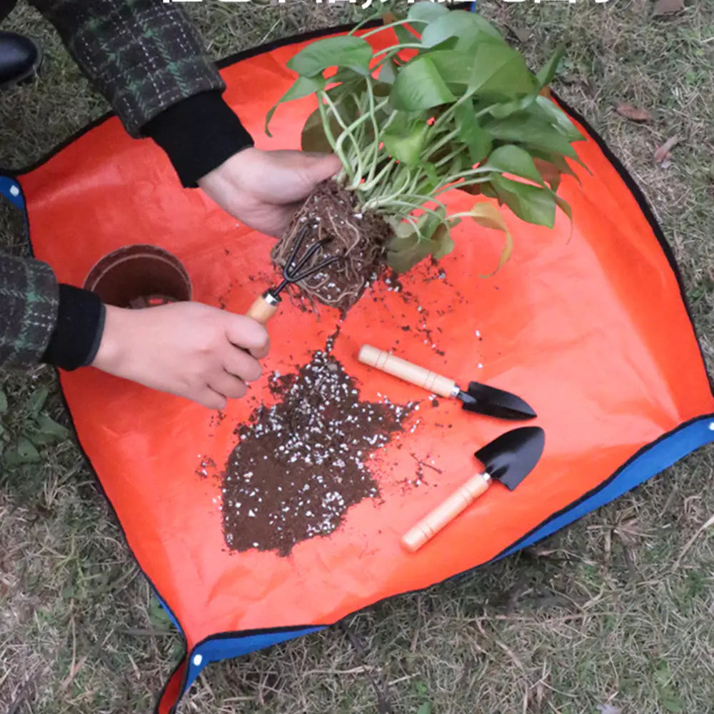 Thickened Waterproof Gardening Soil Replacement Mat